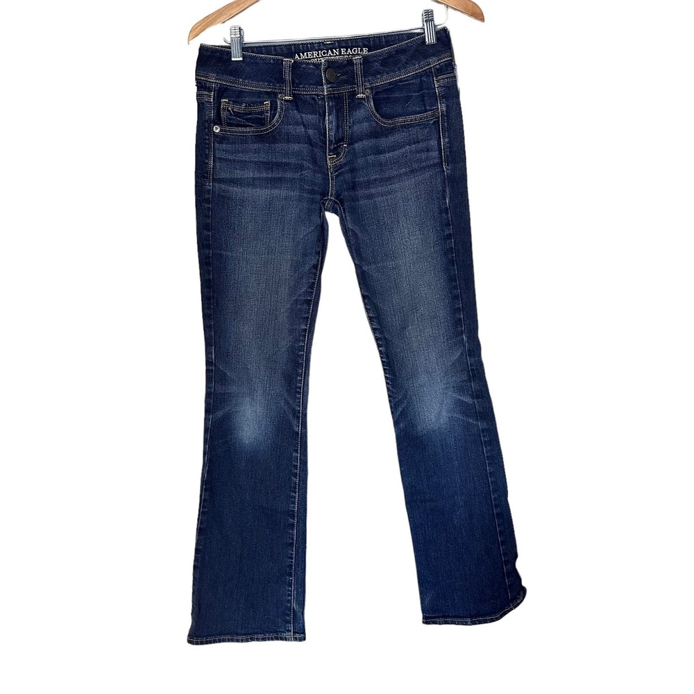 American Eagle Outfitters women's Kick boot straight jeans size 6